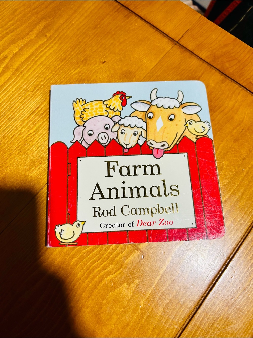 (3/$10) Farm Animals by Rod Campbell Kids Board Book